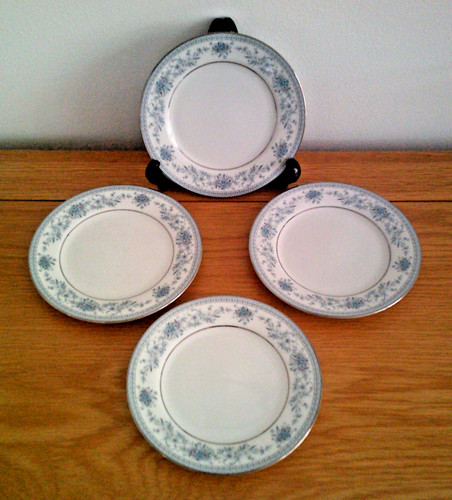 Noritake blue hill 2482 - hill,