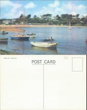 Abersoch Harbour Gwynedd Wales Boats Printed Lithograph