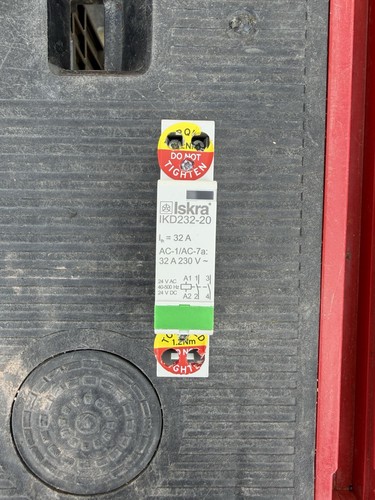 Iskra ikd232 contactor for - iskra,