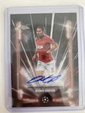 TOPPS CHROME 2025 RYAN GIGGS MANCHESTER UNITED AUTOGRAPH .