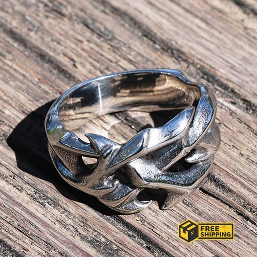 Vintage crown thorns ring - of,