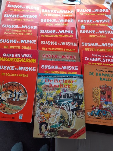 580 stripboeken suske - 580,