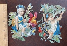 Lot Of 2 Antique Victorian Die
