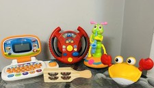 5x Toddler Pre-School Toys Bundle: Vtech, Chad Valley Etc. For Ages 3 Years +