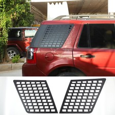 2PCS Alloy Rear Window Guard