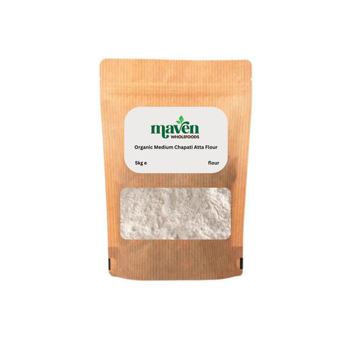Organic medium chapati atta - organic,