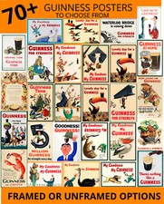 Vintage GUINNESS Poster Toucan