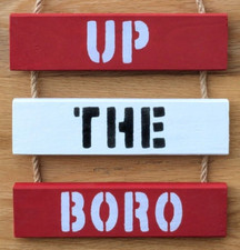 Middlesbrough FC Inspired Wall