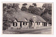 Postcard Cat & Fiddle Inn, New Forest