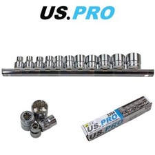 US PRO Tools 11pc 1/4" Dr 12
