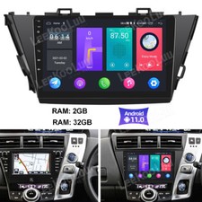 2G+32G Android 11 Car Radio For Toyota Prius Plus V Alpha 2012-16 GPS Head Unit