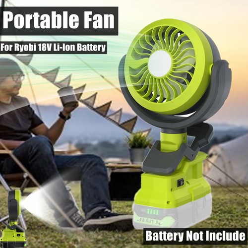 Camping fan for ryobi 18v - fan,