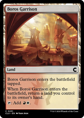 Mtg boros garrison clu - boros,