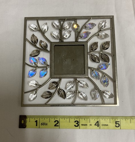 Swarovski crystal square - crystal,