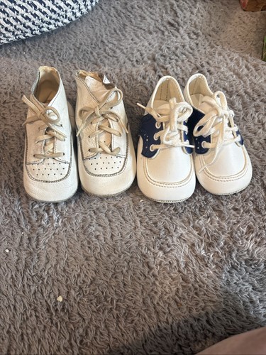 Vintage lot leather baby - lot,