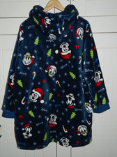 Disney Mickey Mouse Snuddie Hood Oversize Blanket Hoodie Snoodie Oodie L/XL