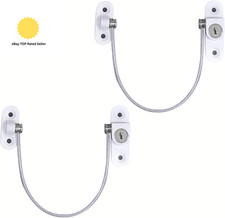 2 X Cable Restrictor Lock for