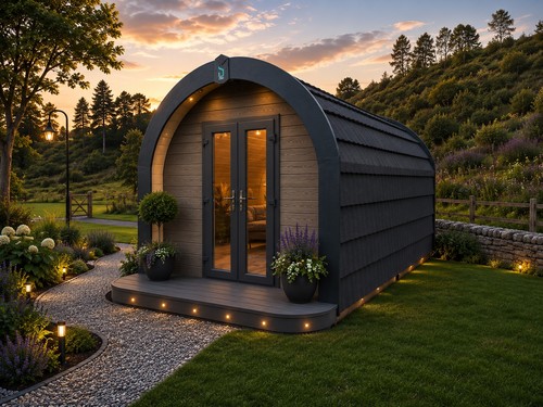 Glamping pod camping - glamping, pod,