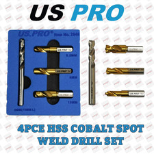US PRO 4PC HSS Cobalt Spot