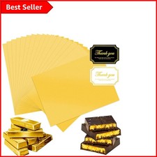 Versatile 100 Pcs Gold Foil