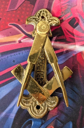 Masonic old vintage square - vintage,