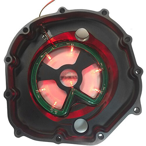 Red led engine clutch cover - led,