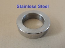 68-6018 BSA A65 REAR WHEEL WITH ALLOY HUB SPACER WASHER  STAINLESS 11068-6018