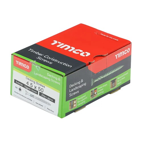 Decking screws green - screws,