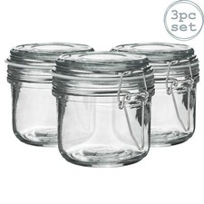Glass Storage Jars Airtight