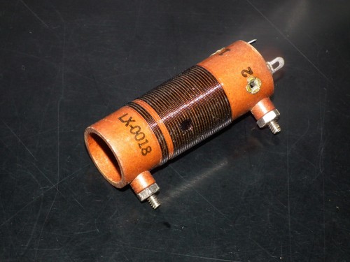 Vintage ceramic coil radio - coil,
