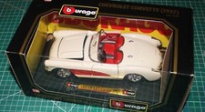 Boxed Burago 1:24 Model White