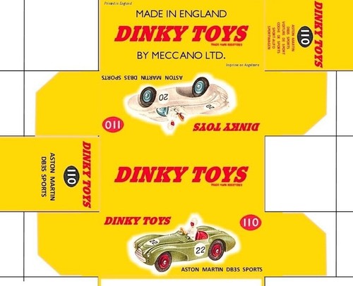 Dinky aston martin db3s - aston,
