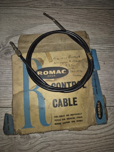 Vintage romac throttle - romac,