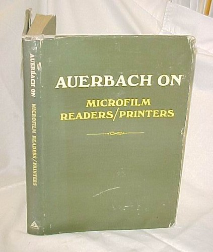 Auerbach microfilm - auerbach,