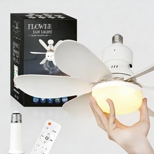 Socket Ceiling Fans with