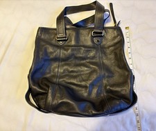 Black Leather Handbag VGC