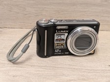 Panasonic Lumix DMC-TZ7 black camera spares only doesn't work no battery.