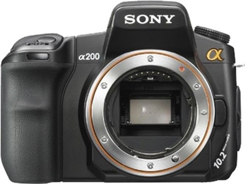 Sony alpha 200 dslr - sony,