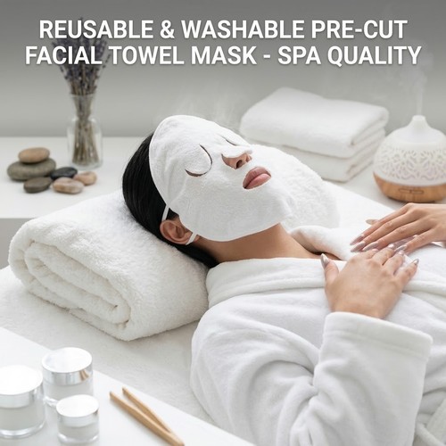 Spa quality reusable facial - spa,