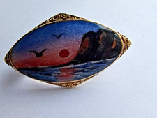 Scandinavian silver and enamel