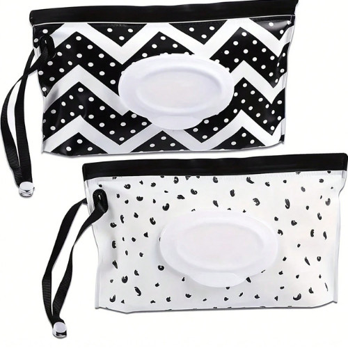 2pcs reusable wet wipes holder - wipes,