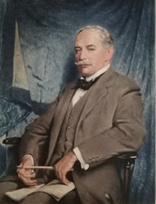 Lord Dewar.  Mezzotint