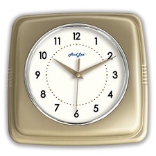 23cm Retro Color Indoor Silent Wall Clock - 10 colors