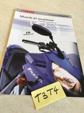 Yamaha FZS1000 Fazer FZS 600 Motorcycle Brochure Advertisement Prospectus