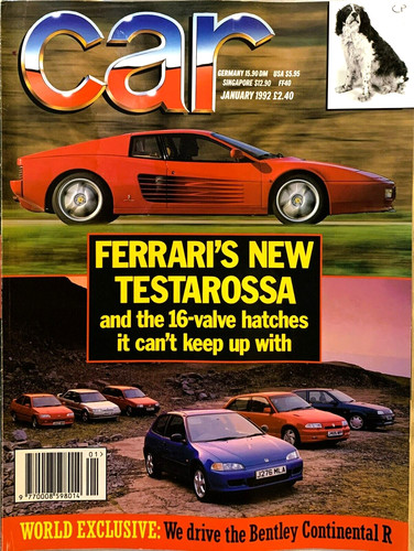 Car magazine jan 1992 - jan-1992,