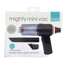 Mighty Mini Vac - Portable Vacuum Cleaner and Blower - USB Charging