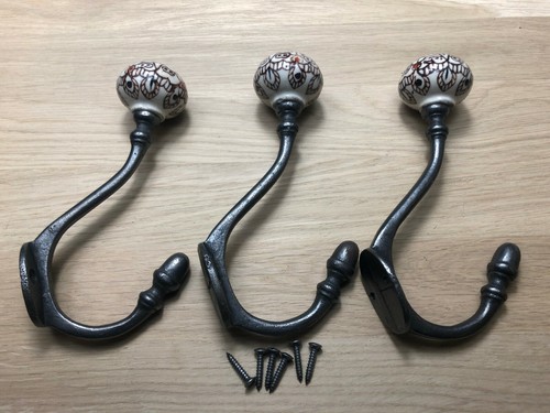 Cast iron coat hook - 3,