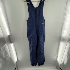 Vintage SKYR Scandia Women's XL Navy Insulated Snow Bib Ski Overalls Hong Kong