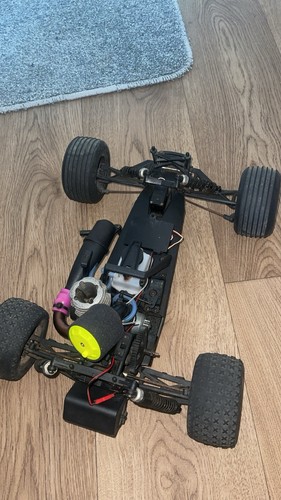 Hsp nitro car chassis - rc,