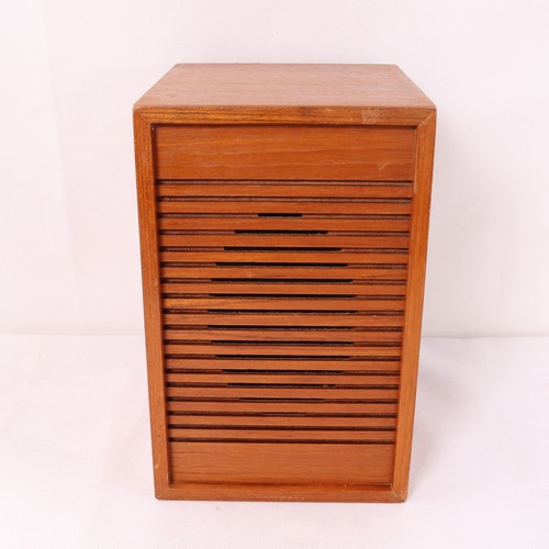 Vintage slatted wood front - wood,